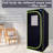 Aches 1 - Person Traditional Steam Sauna with Remote Control-100261378