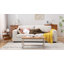Canapé rembourré en chenille 89 po Yakina avec poches de rangement et port de charge USB Yakina-1260318135