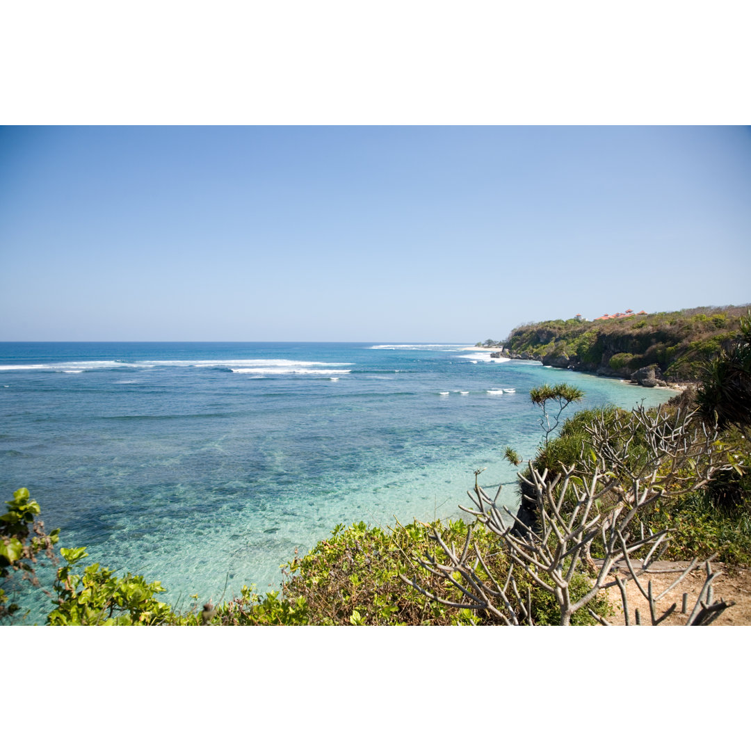 Nusa dua strand bali - Leinwandbild