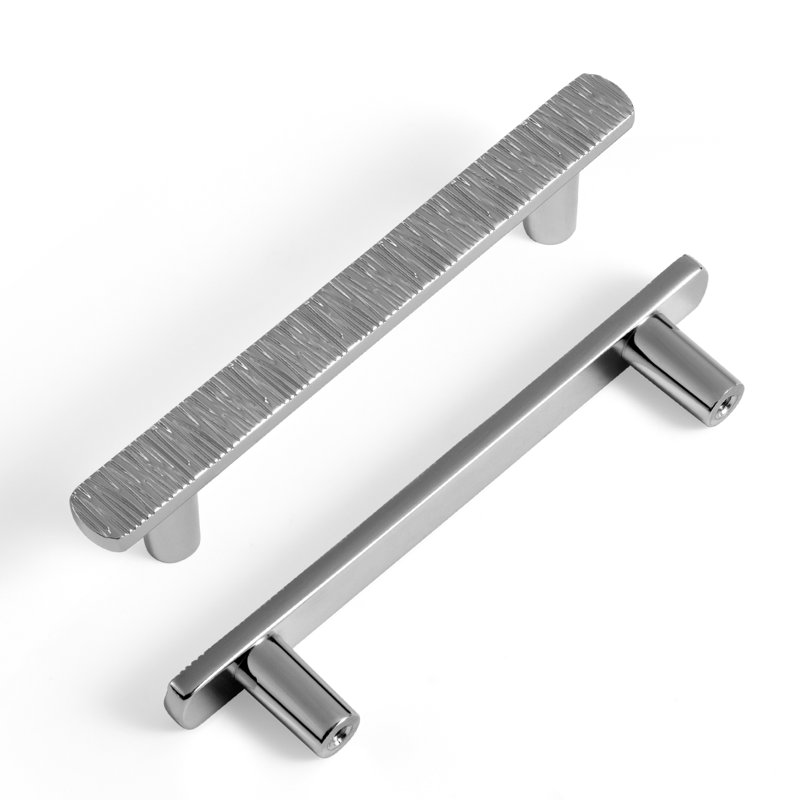 Ensemble de poignées à barre 3,75 po, Chrome poli, 3 3/4"