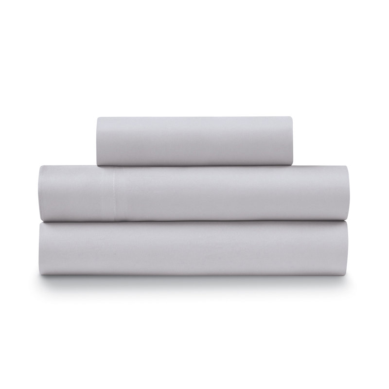 Cozy Touch Microfiber Sheets, Full, Silver