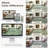 Sunflower Vintage Medallion Print Area Rug Non-Slip Machine Washable Low Pile for Living Room Bedroom-1753251603-1753251602