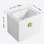 Ensemble de meuble-lavabo simple 23,8 po avec plateau en céramique Brilan