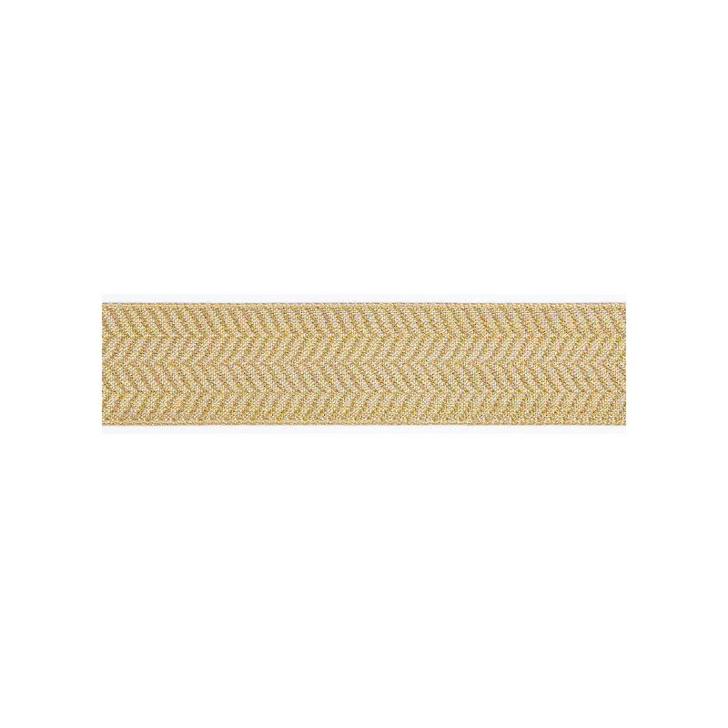Tissu moderne de luxe avec ruban Artémis, Chameau