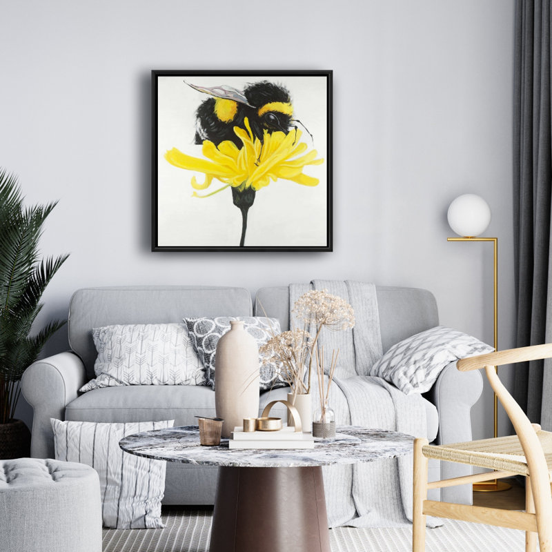 " Bumblebee On A Dandelion "