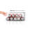 Clear Drink and Condiments Organizer Set 2 Pack