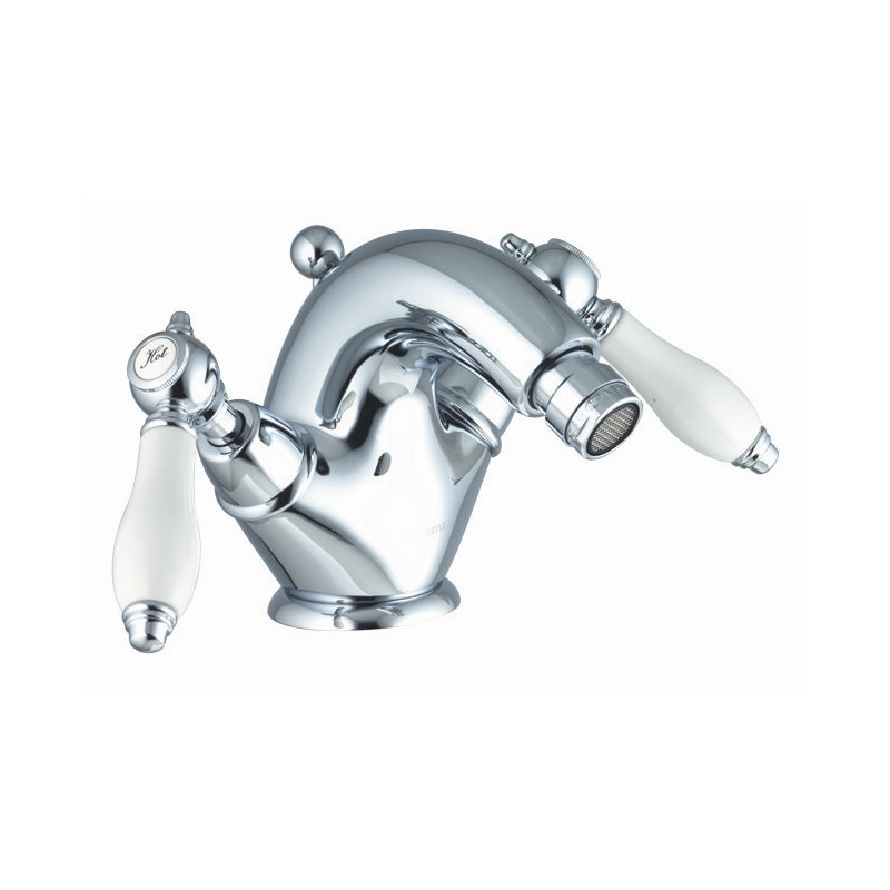 Robinet de bidet Herend, Chrome