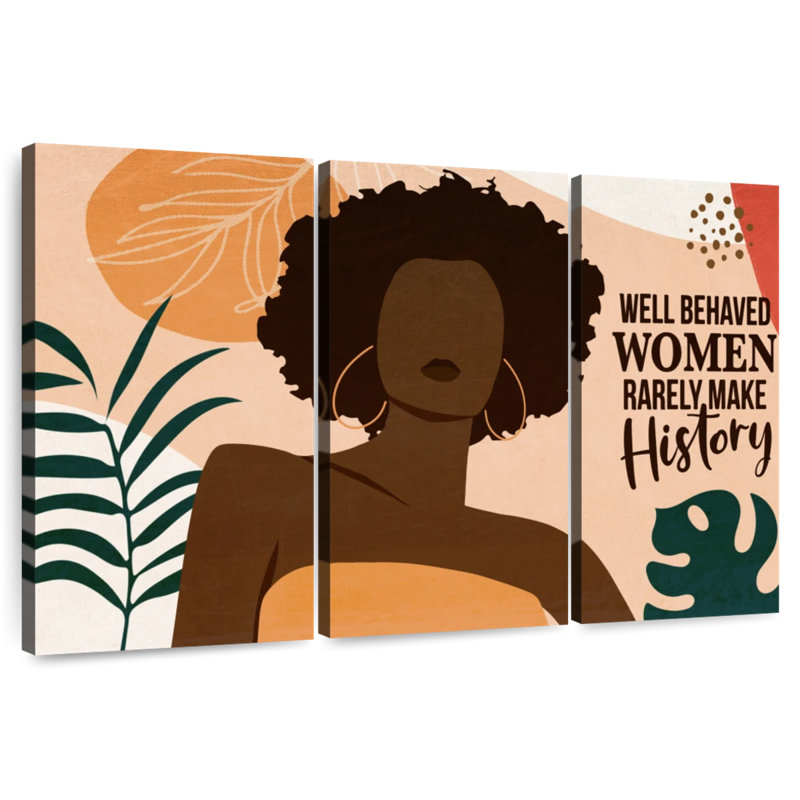 Khyia Women In History, 28" H x 45" W