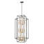 Lustre rectangulaire unique à 12 lumières Orona-32059589