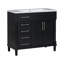 Meuble-lavabo 36 po avec lavabo en résine