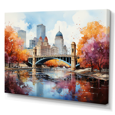 " Minneapolis City In Autumn II "