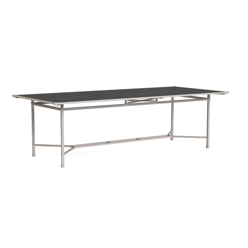 Venetian Outdoor Dining Table, Dove Smooth