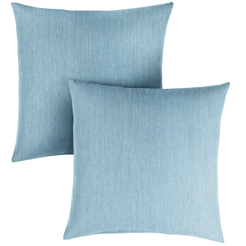  Housse et insert de coussin carré extérieur Anela, 20 po x 20 po