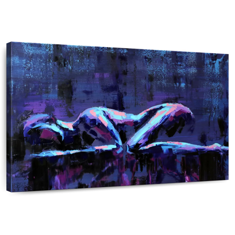 Leisha Abstract Dreamer, 32" H x 48" W
