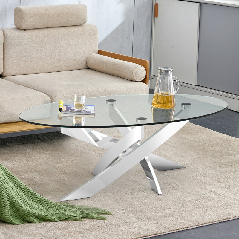Table basse ovale moderne Modern