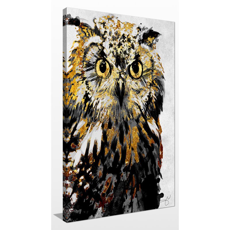 " Wise " by Jodi, Wrapped Canvas, 48" H x 28" W x 1.5" D