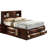 Piechota Bookcase Storage Bed-26127669-26127673