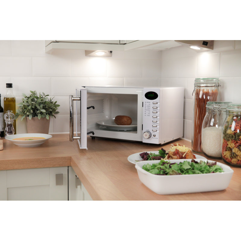Russell Hobbs RHM1714WC Legacy 17 Litre White Digital Microwave, White