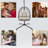 Swing Egg Chair With Stand Indoor Outdoor Wicker Rattan Patio Basket Hanging Chair With C Type Bracket , With Cushion And Pillow,Patio Wicker Folding Hanging Chair( Special Construction Cup Holder