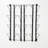 12-Pocket Adjustable Display Rack