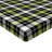 Microfiber Plaid Fitted Sheet-105847886-42109971