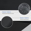 Heavy Duty Outdoor Clear Panel Curtain, All Weather Resistant Tarp Curtain for Pergola Porch Gazebo, Privacy Screen, Blackout Curtains-11618250-11618249