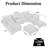 124 '' U-shaped Sectional Sofa, 8-Seater Modular Couch, Comfy Living Room Cushion Cloud Couch with Ottoman-861814973