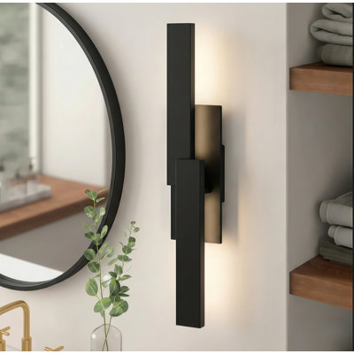 26''H Dimmable Led Aluminum Wall Light