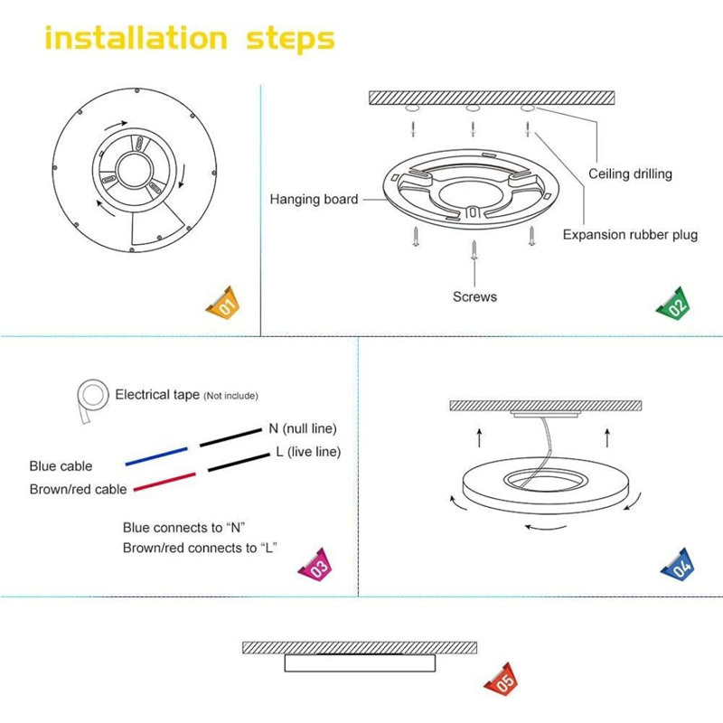 Dkari LED Flush Mount