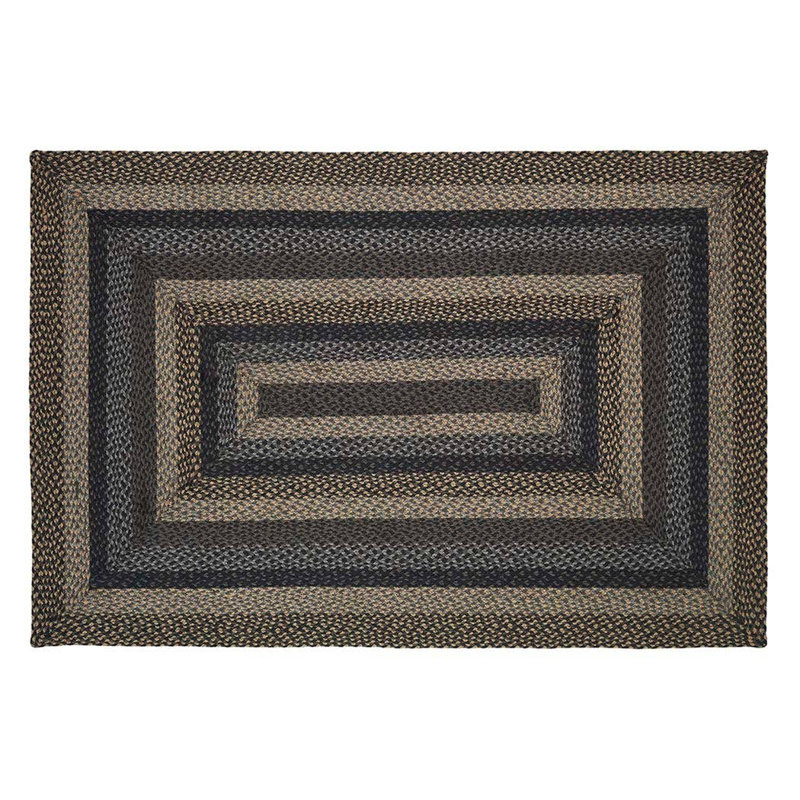 Chalres Area Rug, Brown/Beige/Gray/Green/Cream, 28"L x 8"D