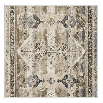 Tapis opulent en mosaïque