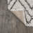 Schlemmer Diamond Trellis Shag Beige/Dark Gray Rug-627331812