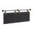 Rosabel Zeva Floating Queen Headboard Gray