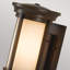 Tiffany Bronze Frosted Glass Outdoor Wall Lantern-16292009