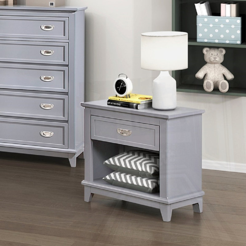 Nightstand With Storage Drawer