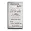 "Bathroom Rules" - Art textuel sur toile-1049012232-1049012231