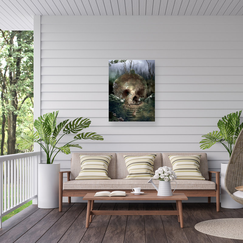 Toile d'extérieur Barrett Biggers Garden Of Curiosity, H 35 po x l 47 po