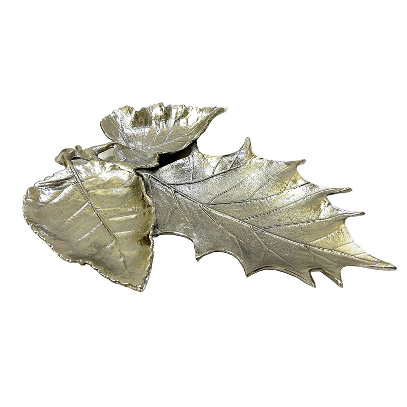 Malec Aluminum Tray, Silver