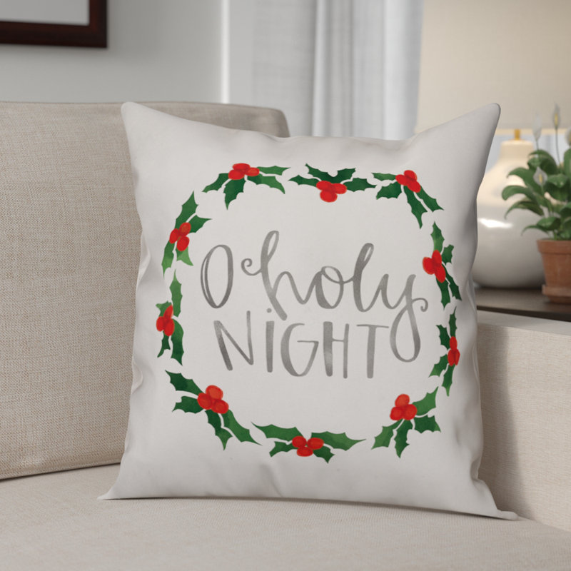 Reversible Throw Pillow, 18" x 18", Throw Pillow