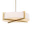 Luminaire suspendu tambour 4 lumières Uttermost Cresson