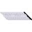 Moulure de couronne Wakefield H 4 3/4 po x P 4 3/4 po x F 6 3/4 po x L 94 1/2 po