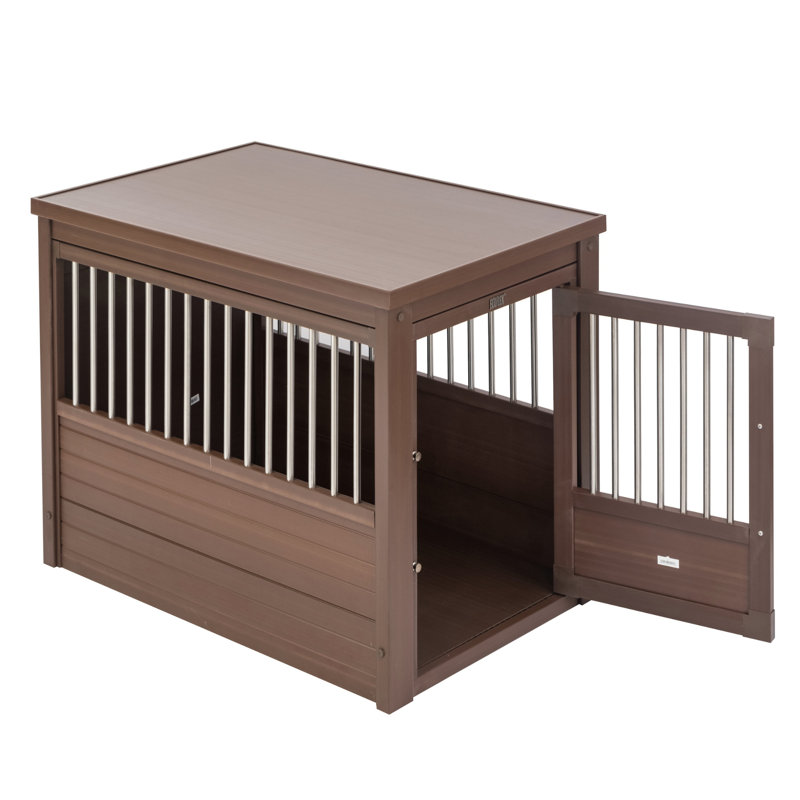 Caisse pour chien Southwick ECOFLEX, Grand (H 28 po x l 24 po x P 35,4 po), Brun roux