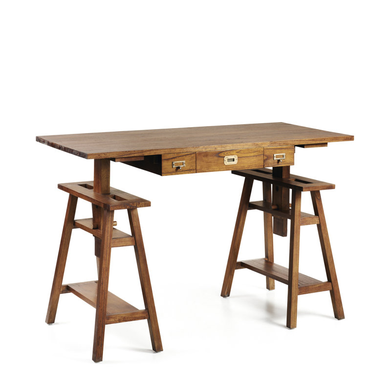 Guildhall Adjustable Solid Wood Writing Desk