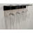 Wall Mounted Acrylic Wine Cup Holder