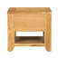 Ensemble de tables de bout en bois massif Lynise
