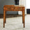 Mid Century Solid Wood End Table