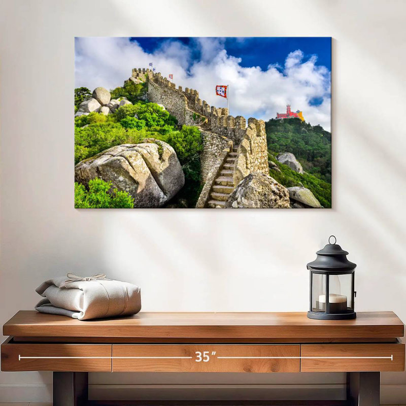 Château des Maures, H 16 po x l 24 po