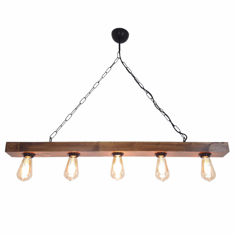 Lustre unique à 5 lumières Loui