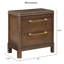 Table de chevet 2 tiroirs Asma