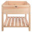 Maldonado Wood Elevated Planter-59382265-59382266